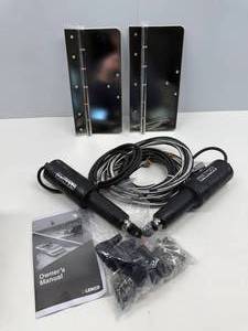 lot 9 image: Lenco Marine Electro-Polished Limited Space Trim Tab Kit