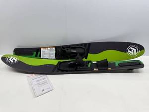 FULL THROTTLE WATERSKIS GREEN   54" JUNIORS (UP TO 140 LBS)