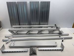 lot 36 image: Extreme Max Jumbo-Tread Universal Mount Dock Stairs with Railing - 4-Step