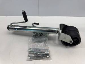 lot 47 image: Fulton Dual Wheel 1,500 lbs. Bolt-Thru Swivel Jack
