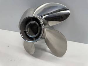 lot 55 image: Solas 9553-143-17 Rubex HR4 Stainless Steel 4-Blade Propeller - RH, 14.25 Diameter x 17 Pitch