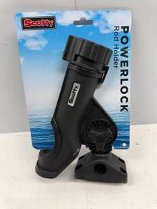lot 114 image: Scotty Powerlock Rod Holder - 062017002309
