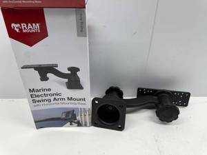 lot 126 image: RAM Mounts Horizontal 6 Swing Arm Mount for Fishfinders & Chartplotters RAM-109HU