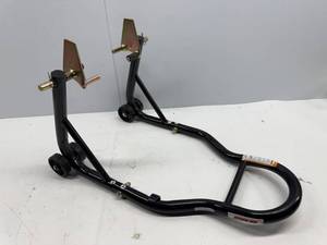lot 136 image: Extreme Max Sport Bike Motorcycle Front Spool-Style Lift Stand