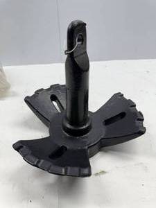 lot 144 image: Extreme Max BoatTector Vinyl-Coated River Anchor - 35 lbs. - 3006.6794