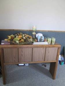 Cabinet style upper desk section (o...