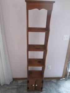 lot 224 image: Vintage style hardwood multimedia s...