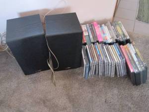 lot 242 image: Collection of music Cds and DVDs pl...