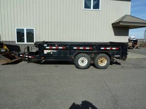 lot 6 image: 2019 P&J Dump Trailer 14