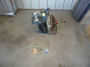 lot 64 image: Electric EEL Power Sewer Snake 50
