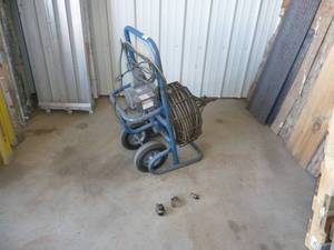 lot 65 image: Electric EEL Power Sewer Snake 100