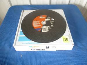 lot 128 image: Norton Clipper Saw Discs 14Metal Cutting Wheels