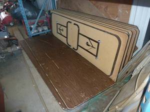 lot 233 image: Wood Banquet Tables 8