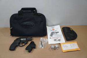 lot 56 image: Ruger LCR .357 Magnum Revolver with Crimson Trace Laser Grip