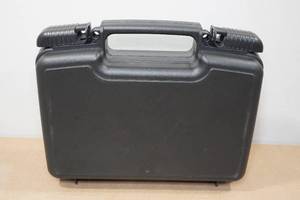 lot 137 image: Hard Shell Pistol Case