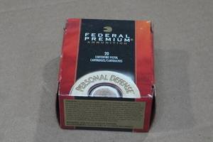 lot 145 image: 20 Federal Premium 9mm Luger 147 Gr HydraShok JHP Ammo