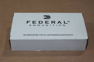 lot 156 image: 50 Federal .45 Auto 230 Gr Hi Shok JHP Ammo