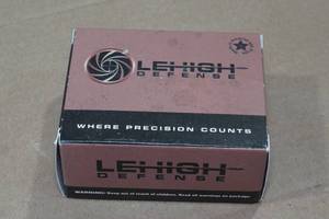 lot 161 image: 20 Lehigh Defense .45 ACP 120 Gr Xtreme Defense Ammo