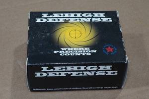 lot 168 image: 20 Lehigh Defense .45 ACP P 200 Gr Xtreme Penetrator Ammo