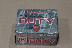lot 169 image: 20 Hornady Critical Duty .45 Auto P 220 Gr Flexlock Ammo