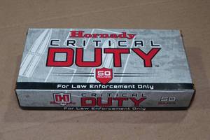 lot 176 image: 50 Hornady Critical Duty .40 S&W 175 Gr Flexlock Ammo