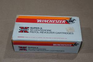 lot 197 image: 50 Winchester Super-X .41 Rem Mag 175 Gr Silvertip HP Ammo