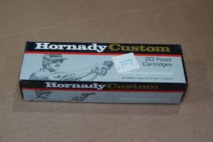 lot 204 image: 20 Hornady Custom 10mm Auto 155 Gr JHP Ammo