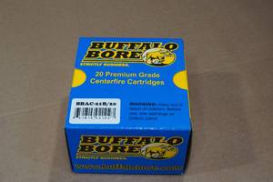 lot 206 image: 20 Buffalo Bore 10mm Auto 180 Gr JHC Ammo