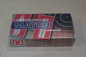 lot 220 image: 20 Hornady Performance Match .223 Rem 75 Gr BT HP Ammo