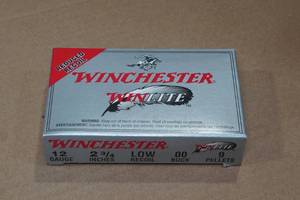 lot 233 image: 5 Winchester WinLite 12 Gauge 2-34 00 Buck Buckshot Shotshells