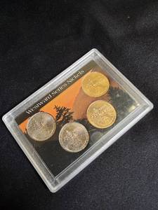 lot 5 image: Westward Series Nickels in Collectors Display Case