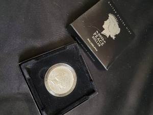 lot 61 image: 2023 Peace Dollar Silver Coin in Official Mint Packaging