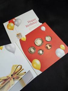 lot 95 image: 2019 United States Mint Happy Birthday Coin Set with COA