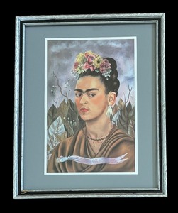 lot 103 image: Self Portrait Dedicated to Dr. Eloesser Print by Frida Kahlo