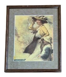 lot 105 image: In the Dunes Framed Print by Percy Lancaster