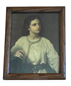 lot 109 image: Christ in the Temple Framed Print by Heinrich Hofmann