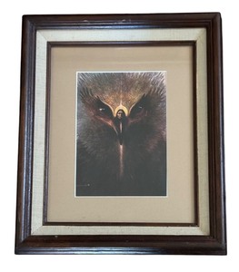 lot 110 image: Shamens Vision  The East Framed Print by Keith Powell