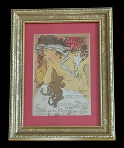 lot 137 image: Salon des Cent Exhibition Print by Alphonse Mucha