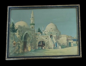 lot 169 image: Midday in Algiers Framed Print by James Greig