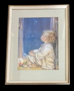 lot 191 image: Goodnight and Sweet Dreams Print by Lisi Martin
