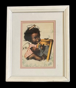 lot 193 image: Washboard Blues Framed Print by Charlot Byj