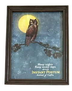 lot 198 image: Instant Postum Promotional Framed Print
