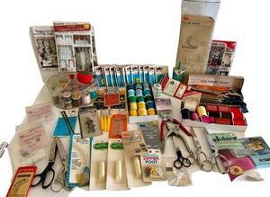 lot 83 image: One Stop Sewing Shop Everything You Need  Variety of Sewing Notions