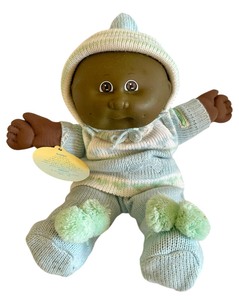 lot 69 image: Vintage Rare African American Cabbage Patch Doll Babies Collection