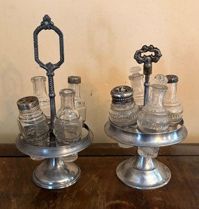 lot 156 image: Two Antique Childrens Cruets