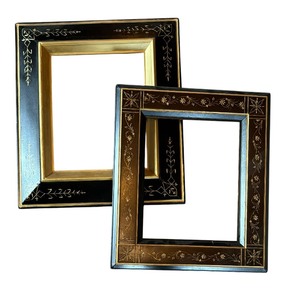 lot 160 image: Two Beautiful Black Antique Frames