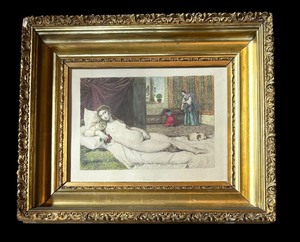 lot 188 image: Venus of Urbino Print by Titian