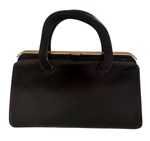 lot 100 image: Vintage Supreme Top Handle Black Handbag