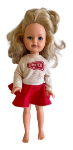 lot 98 image: Vintage Tomy Kimberly Cheerleader Doll