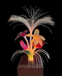 lot 232 image: Amazing Vintage Fiber Optic Light